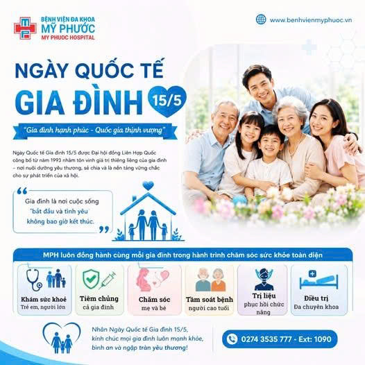 Hưởng ứng Ngày Quốc tế Gia đình 15/5