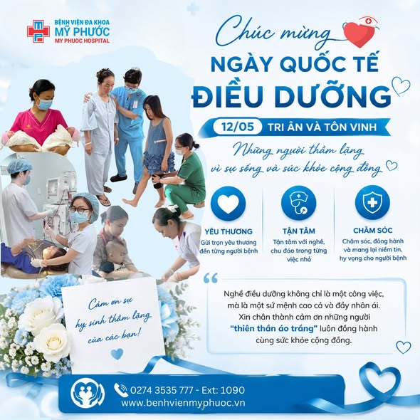 Chúc mừng ngày Quốc tế Điều dưỡng 12/05 – Những trái tim tận tụy ấm áp