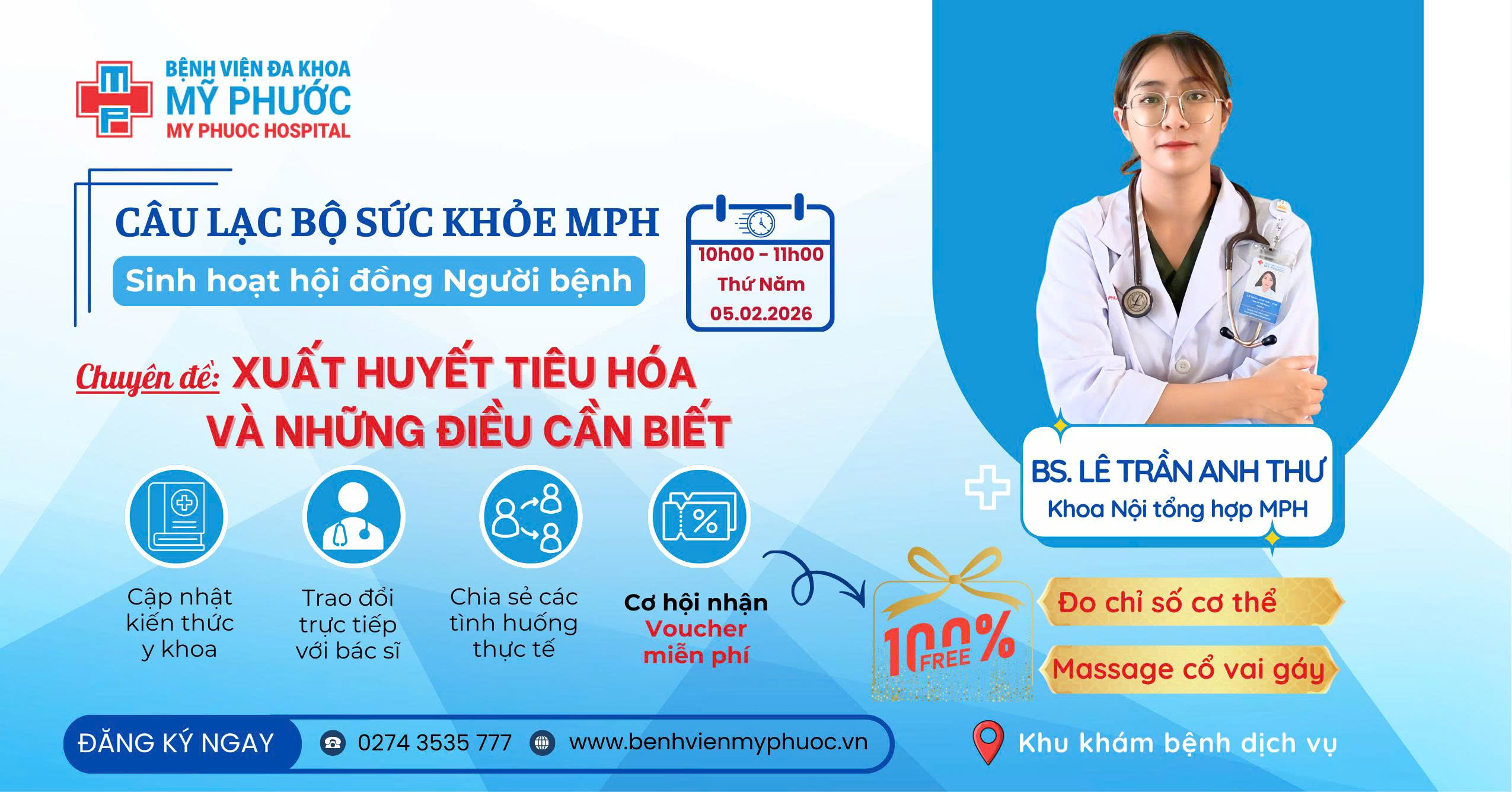 Câu lạc bộ sức khoẻ MPH – Kỳ II/2026