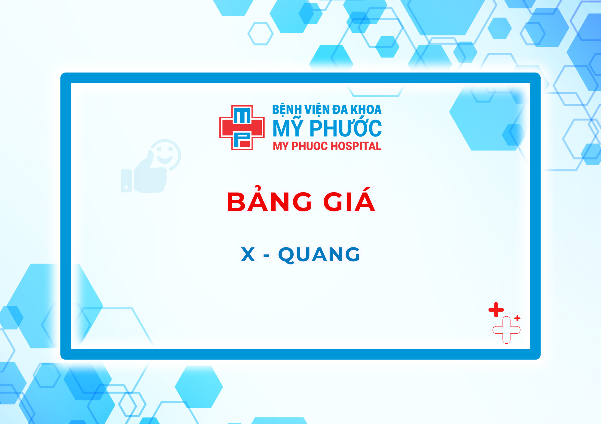 Bảng giá X-Quang