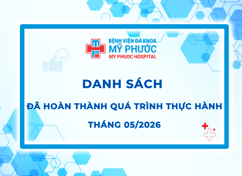 DANH SÁCH HỌC VIÊN HOÀN THÀNH THỰC HÀNH THÁNG 05/2026