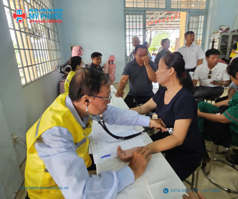 Khám sức khỏe người dân Khu phố Cây Dương, Phường Thới Hòa – Đồng hành cùng Thành phố chăm sóc sức khỏe toàn dân
