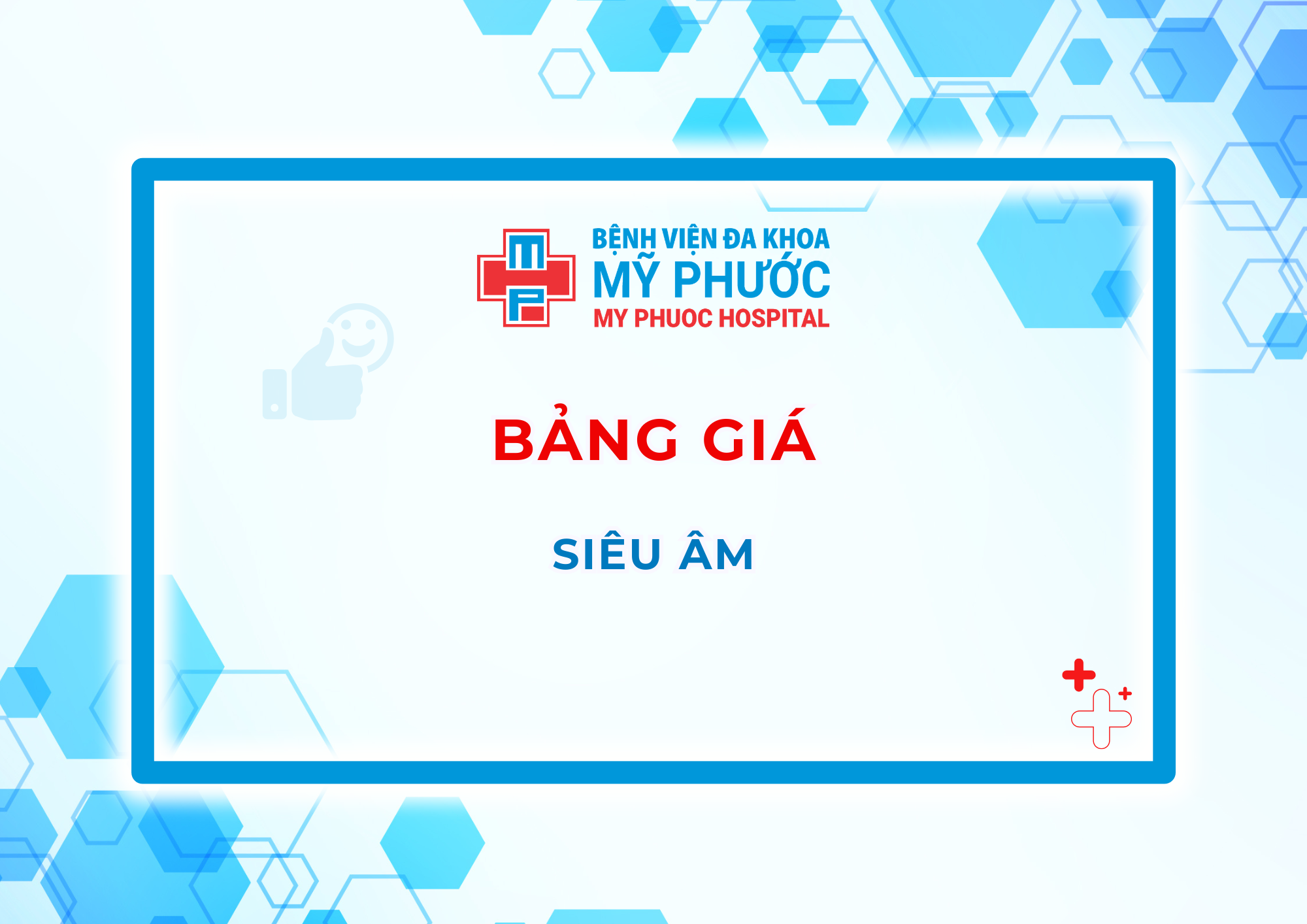 Bảng giá siêu âm