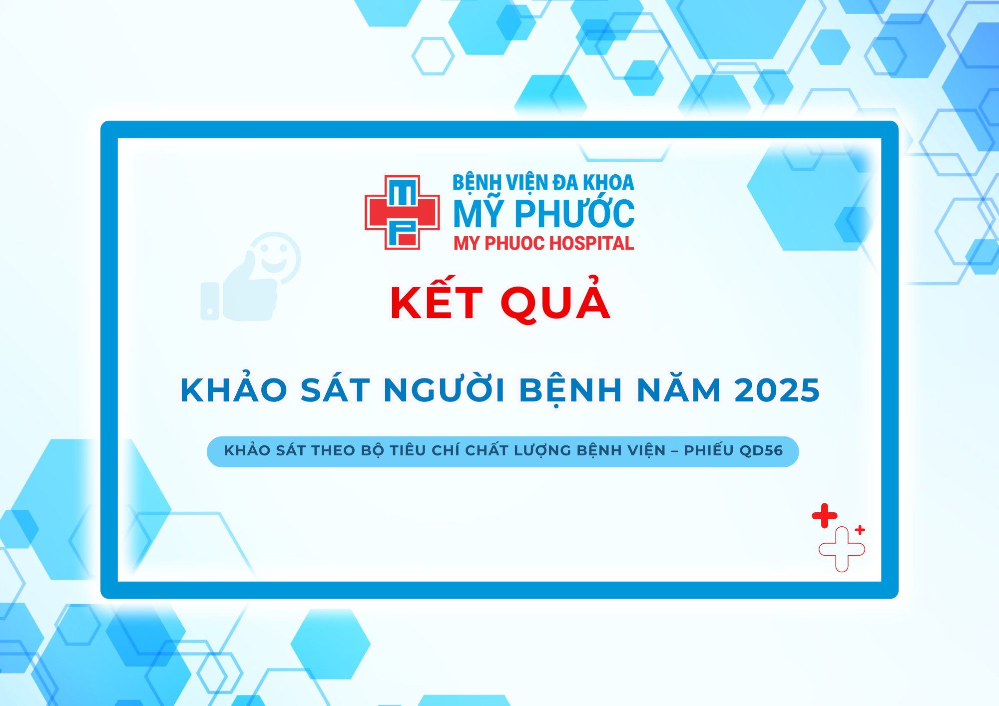 Kết quả khảo sát người bệnh Quý IV năm 2025