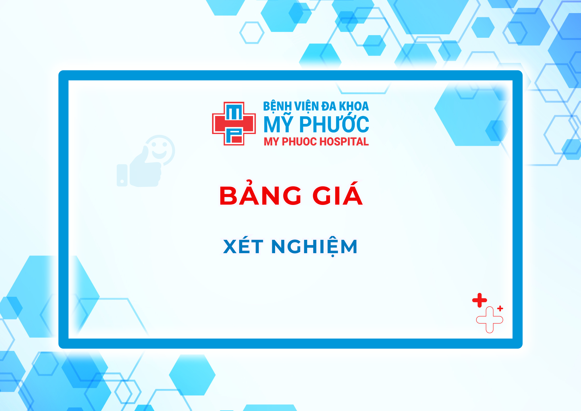 Bảng giá xét nghiệm